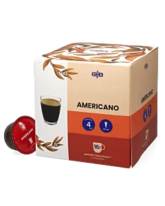 Kaffekapslen Americano everyday coffee for Dolce Gusto