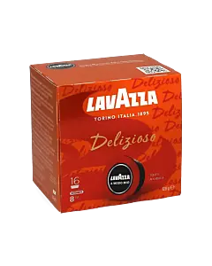 Lavazza Espresso Delizioso package and capsule for Lavazza A Modo Mio

