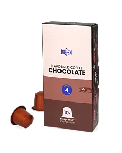 Kaffekapslen Espresso Chocolate Premium package and capsule for Nespresso
