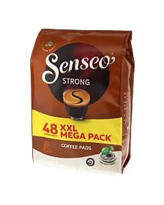 Senseo Strong XXL Mega Pack package and pods for Senseo