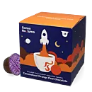 Senso Nocturno Caramelised Orange Peel Chocolate package and capsule for Dolce Gusto
