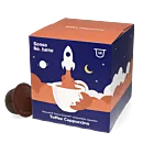 Senso Nocturno Toffee Cappuccino package and capsule for Dolce Gusto
