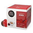 Nescafé Espresso Roma package and capsule for Dolce Gusto
