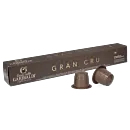 Gran CaffÃ© Garibaldi Gran Cru package and capsule for NespressoÂ®