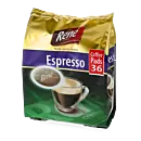 CafÃ© RenÃ© Espresso package and pods for Senseo