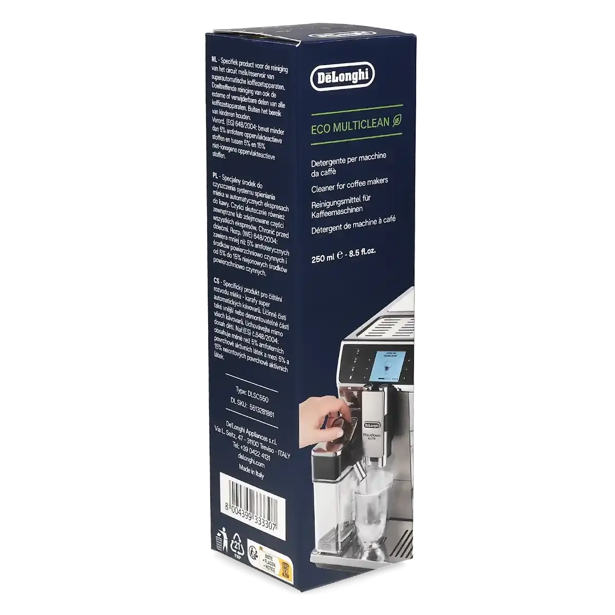 De\u2019Longhi\u0020Eco\u0020Multiclean\u0020DLSC550\u0020Milk\u0020system\u0020cleaner