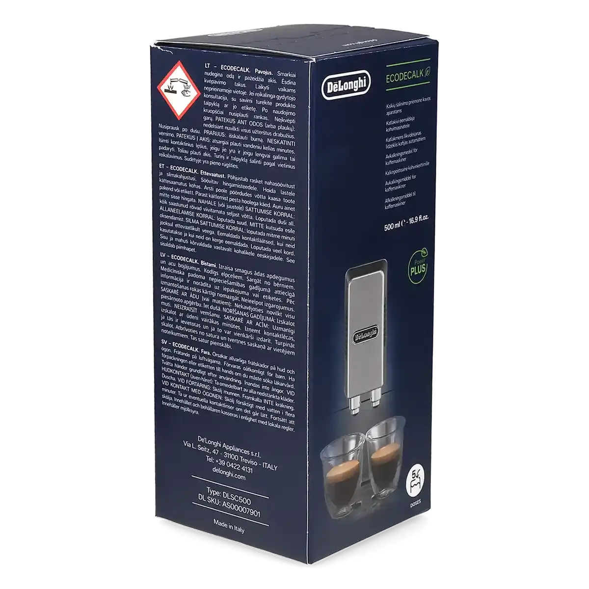 Delonghi\u0020Descaler\u0020Eco\u0020Decalk\u0020DLSC500
