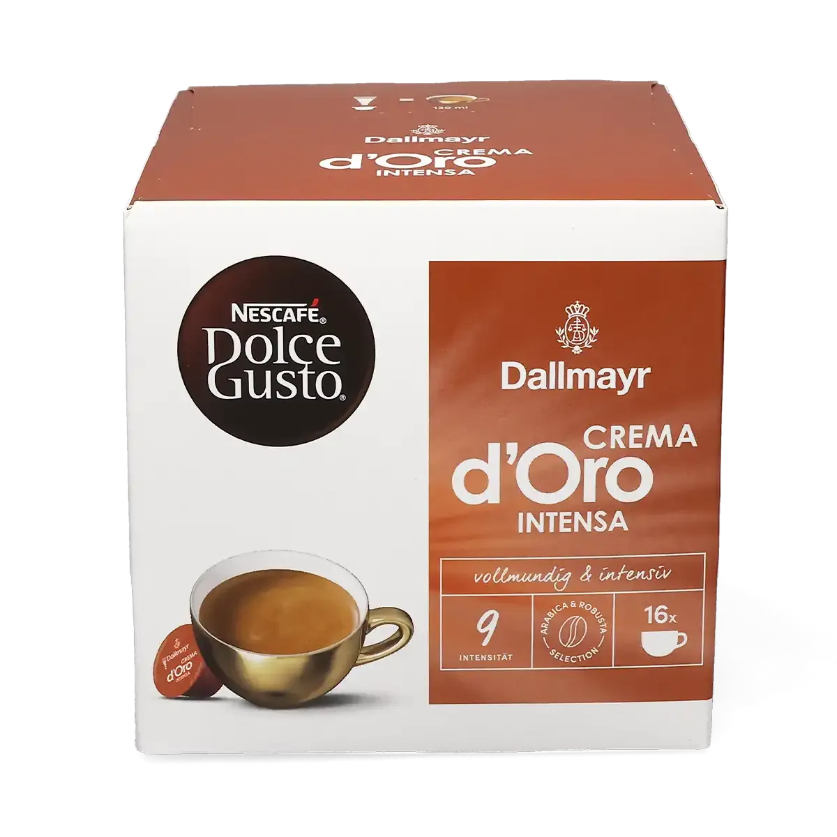 Nescafé | Dallmayr Crema d'Oro Intensa - 16 pods for Dolce Gusto
