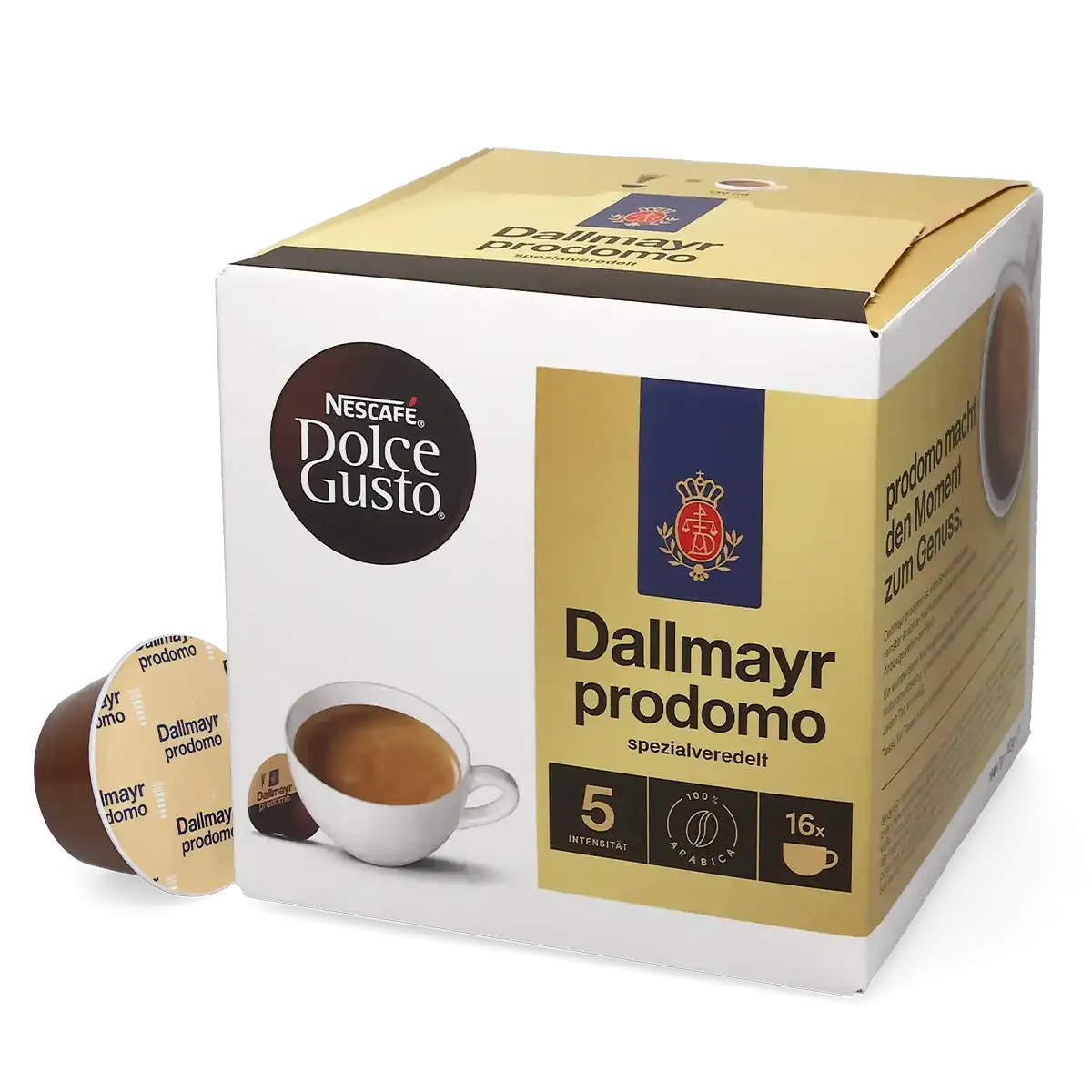 Nescafé | Dallmayr prodomo - 16 pods for Dolce Gusto