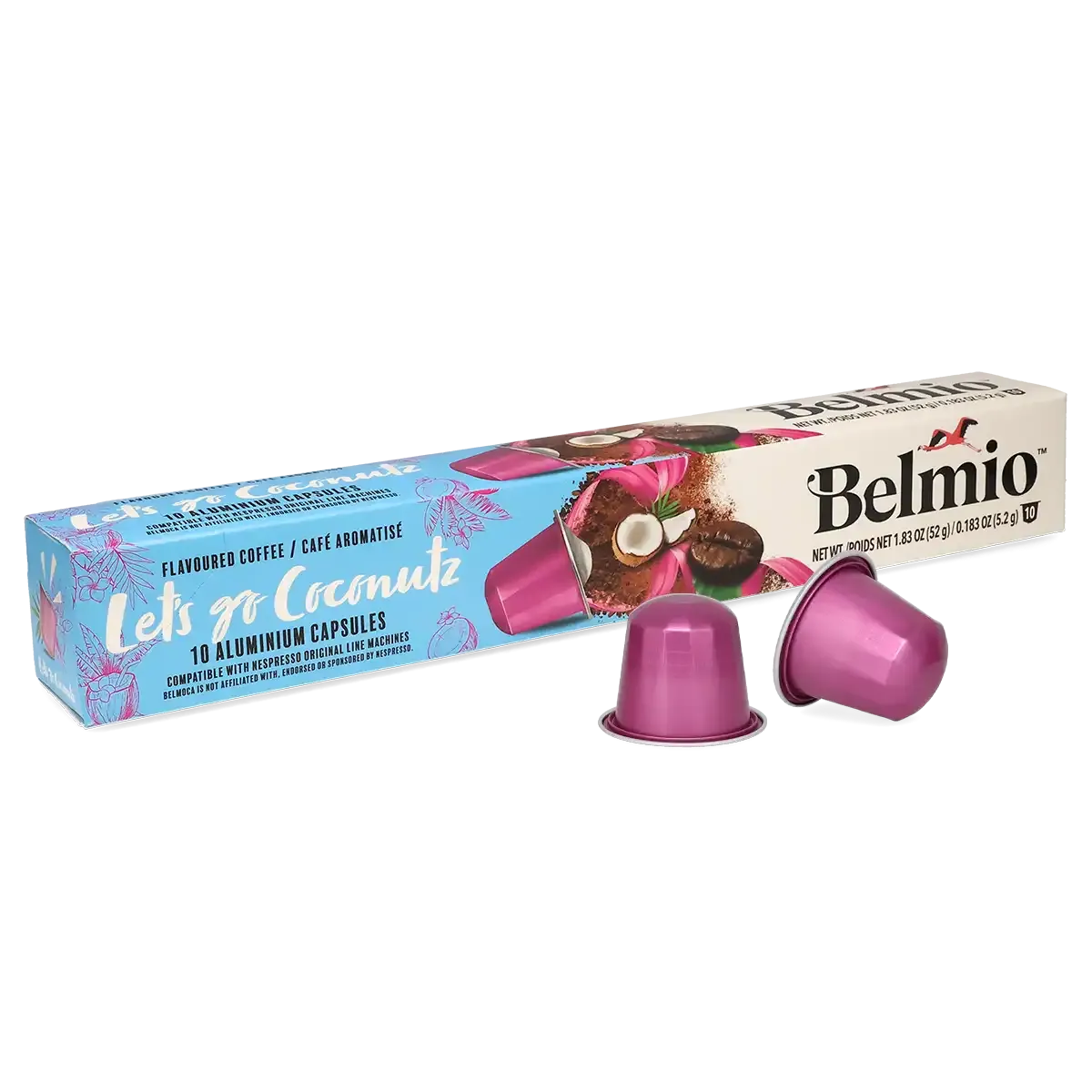 Belmio | Let's go Coconutz - 10 pods for Nespresso®