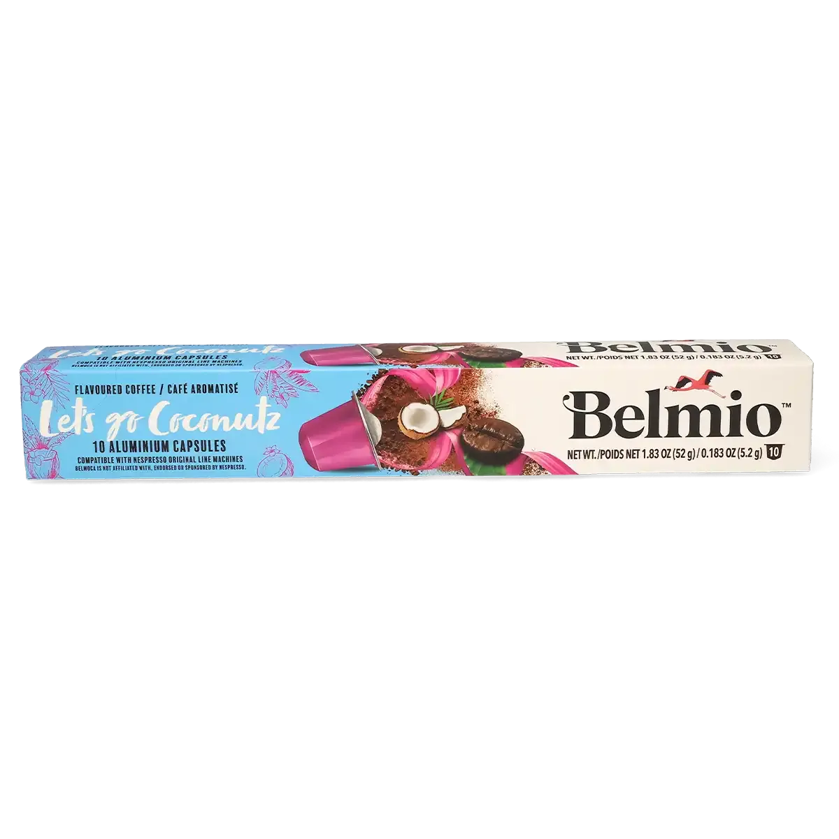 Belmio | Let's go Coconutz - 10 pods for Nespresso®