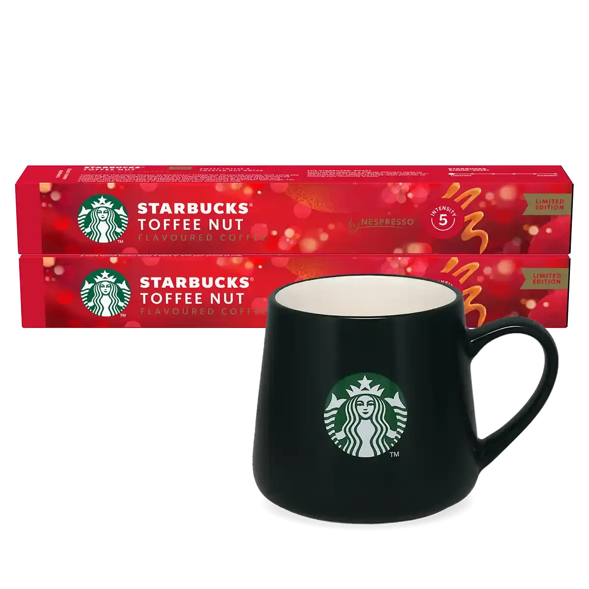 Toffee Nut + Dark Green Mug Bundle