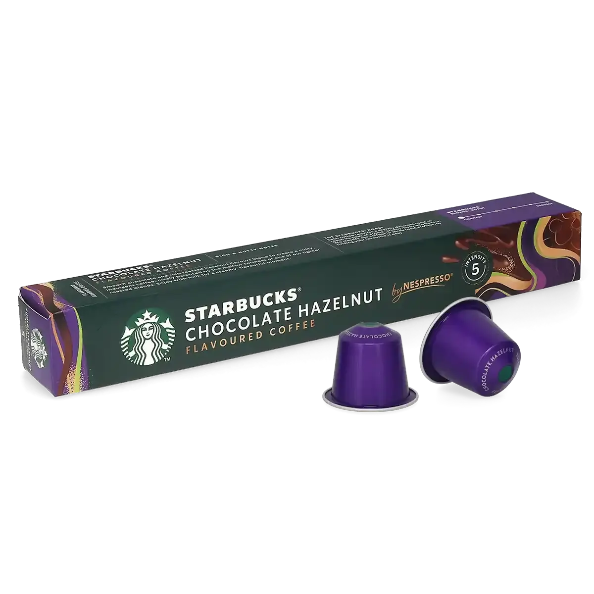 Starbucks | Chocolate Hazelnut - 10 pods for Nespresso®