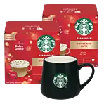 Toffee Nut Latte + Dark Green Mug Bundle