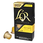 L'OR Lungo Mattinata package and capsule for NespressoÂ®