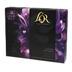L'OR Lungo Intense package and capsule for Nespresso Pro
