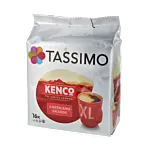 Kenco Americano Grande XL package and capsule for Tassimo
