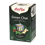 Green Chai tea from Yogi Tea 

