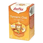 Turmeric Chai tea from Yogi Tea 
