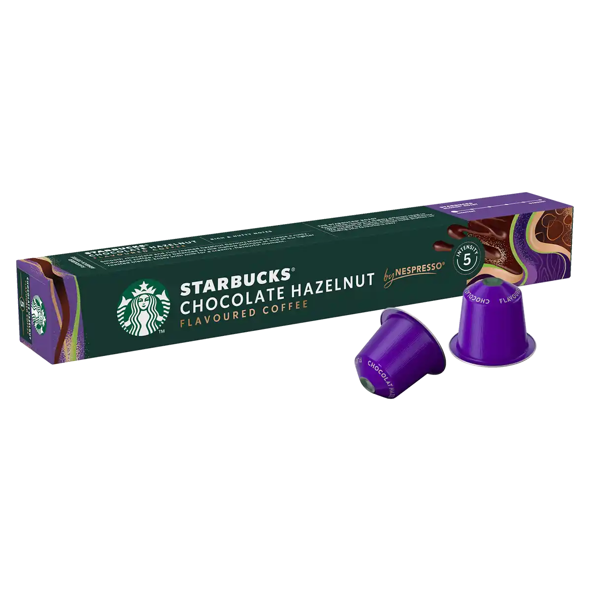 Starbucks | Chocolate Hazelnut - 10 pods for Nespresso®